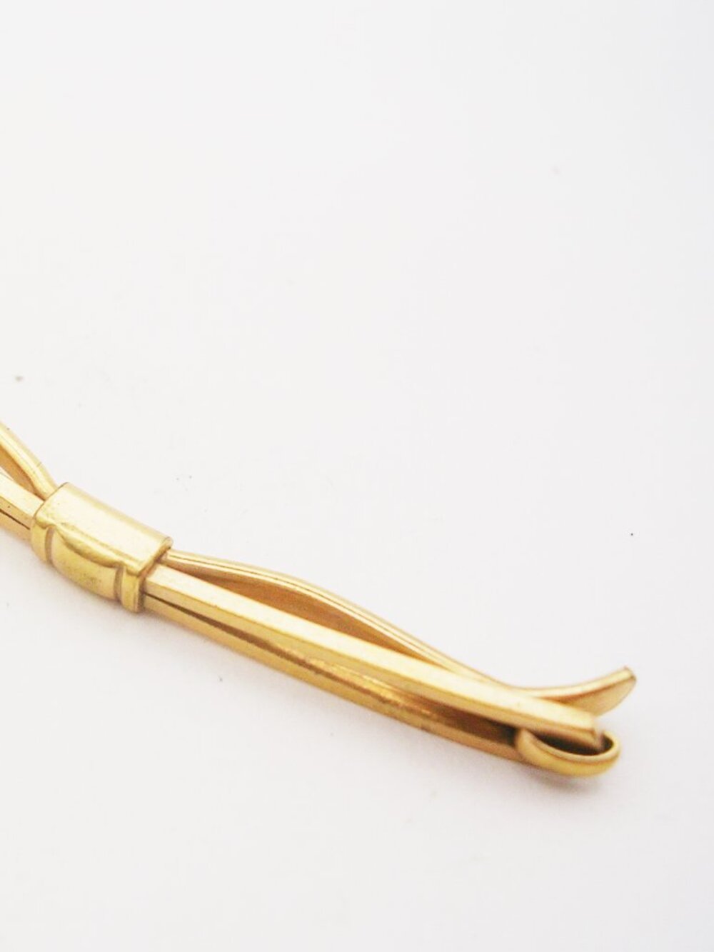 Classic Art Deco Collar Bar slide on style vintage Man's Formal Suit Accessory